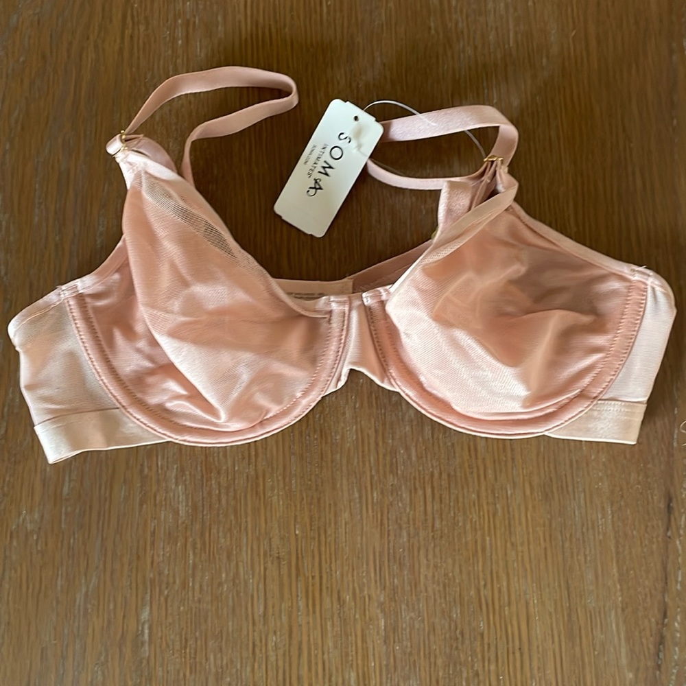 NWT Soma Unlined Bra